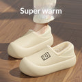 Indoor Waterproof Warm Cotton Shoes For Women